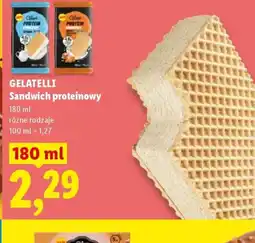 Lidl Gelatelli Sandwich proteinowy oferta