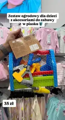 Pepco Zestaw ogrodowy dla dzieci z akcesoriami do zabawy w piasku oferta