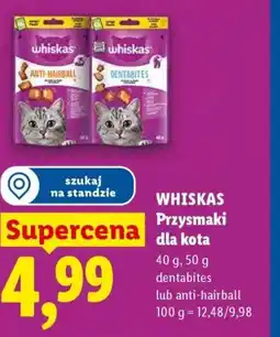 Lidl Whiskas Przysmaki dla kota oferta