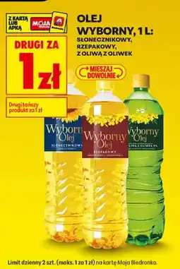 Biedronka Olej słonecznikowy oferta