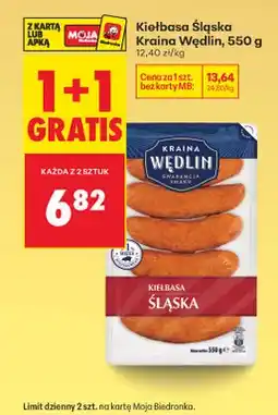 Biedronka Kiełbasa śląska oferta