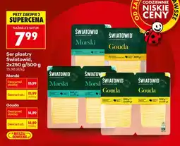 Biedronka Ser plastry Morski oferta