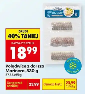 Biedronka Polędwice z dorsza oferta
