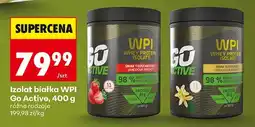 Biedronka Izolat białka WPI smak truskawkowy oferta
