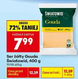 Biedronka Ser żółty Gouda oferta