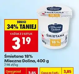 Biedronka Śmietana 18% oferta