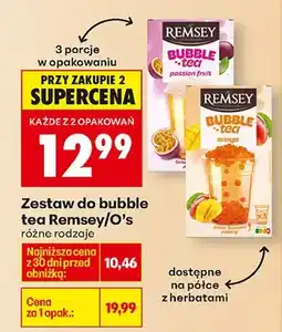 Biedronka Zestaw do bubble tea passion fruit oferta