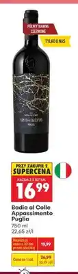 Biedronka Wino Badia al Colle Appassimento Puglia oferta