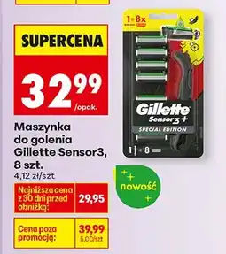 Biedronka Maszynka do golenia Sensor3 Special Edition oferta