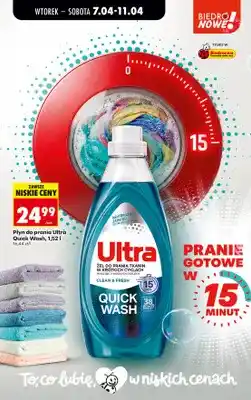 Biedronka Żel do prania Quick Wash Clean & Fresh oferta