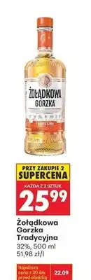 Biedronka Wódka tradycyjna oferta