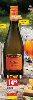 Biedronka Prosecco frizzante półwytrawne białe oferta
