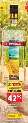 Biedronka Wódka Stumbras 40% oferta