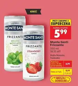 Biedronka Wino Frizzante Mojito Moscato, Truskawka oferta