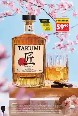 Biedronka Whisky Takumi oferta