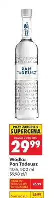 Biedronka Wódka Pan Tadeusz 40% oferta