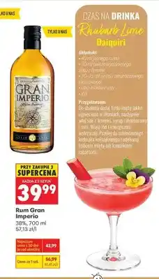 Biedronka Rum Gran Imperio oferta