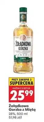 Biedronka Wódka z miętą oferta