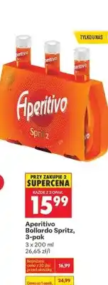 Biedronka Aperitivo Bollardo Spritz, 3-pak oferta