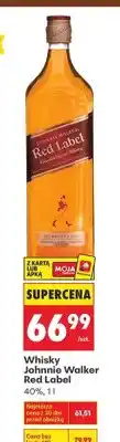 Biedronka Whisky Johnnie Walker Red Label oferta