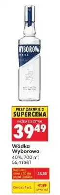 Biedronka Wódka Wyborowa oferta