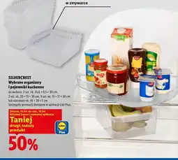 Lidl Wybrane organizery i pojemniki kuchenne SILVERCREST oferta