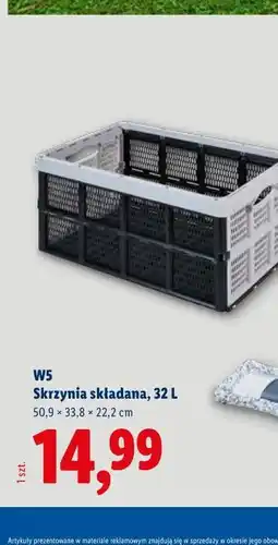 Lidl W5 Skrzynia składana oferta
