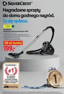 Lidl Kompaktowy odkurzacz bezworkowy, 850 W oferta