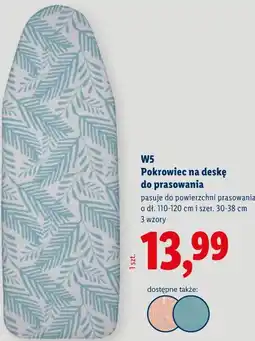Lidl W5 Pokrowiec na deskę do prasowania oferta