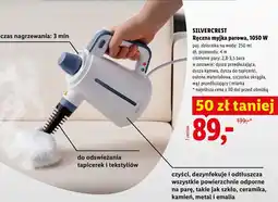 Lidl SILVERCREST Ręczna myjka parowa, 1050 W oferta