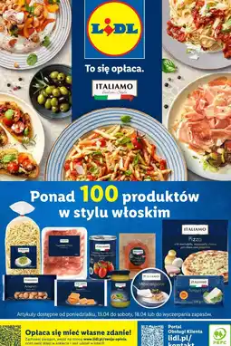 Lidl Włoskie produkty oferta