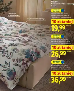 Lidl LIVARNO Pościel z mikrowłókna satynowego oferta