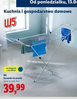 Lidl W5 Suszarka na pranie oferta
