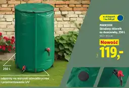 Lidl Składany zbiornik na deszczówkę oferta