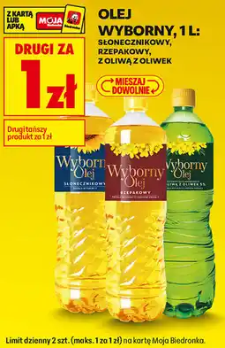 Biedronka OLEJ WYBORNY oferta