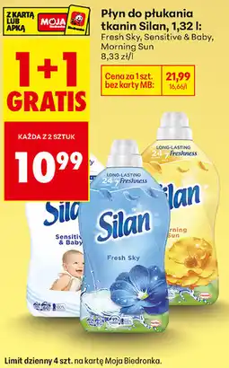 Biedronka Płyn do płukania tkanin Silan oferta