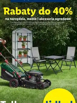Lidl Narzędzia, meble, akcesoria ogrodowe oferta