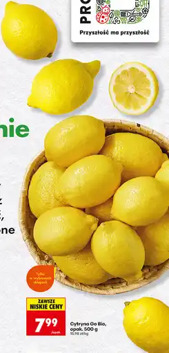 Biedronka Cytryna Go Bio oferta
