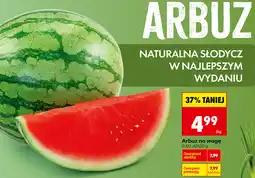 Biedronka Arbuz na wagę oferta
