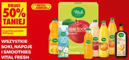 Biedronka Wszystkie soki, napoje i smoothies Vital Fresh oferta