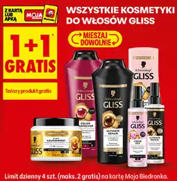 Biedronka Wszystkie kosmetyki do włosów Gliss oferta