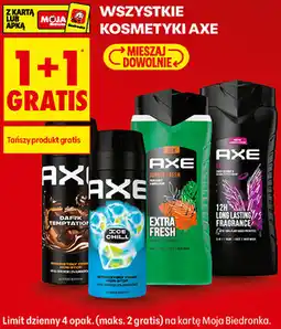 Biedronka Wszystkie kosmetyki Axe oferta