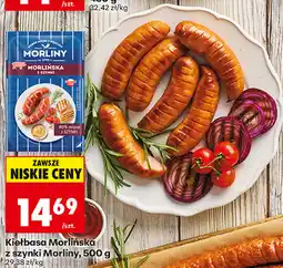 Biedronka Kiełbasa Morlińska z szynki Morliny oferta