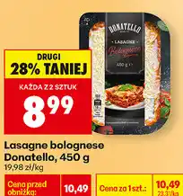 Biedronka Lasagne bolognese Donatello oferta