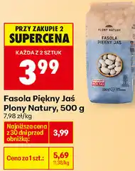 Biedronka Fasola Piękny Jaś Plony Natury oferta