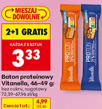 Biedronka Baton proteinowy Vitanella oferta