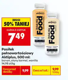 Biedronka Posiłek pełnowartościowy Aktiplus oferta
