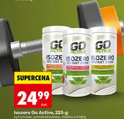 Biedronka Isozero Go Active, 225 g: cytrynowe, pomarańczowe, malina z miętą oferta