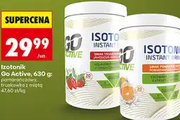 Biedronka Izotonik Go Active, 630 g: pomarańczowy, truskawka z miętą oferta