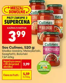 Biedronka Sos Culineo oferta
